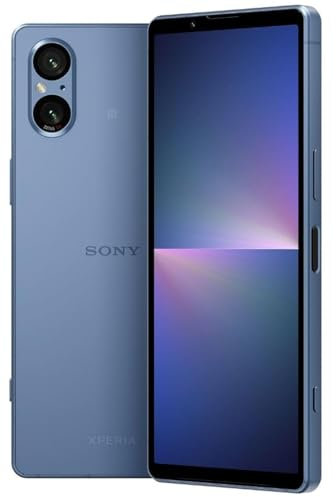 Sony Xperia 5V 5G Dual XQ-DE72 256GB 8GB RAM sbloccata (solo GSM, non CDMA - non compatibile con Verizon/Sprint) Global, cellulare cellulare, blu