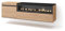 Skraut Home | Meuble TV | Banc Télé | Grand Espace de Rangement | 150x45x35cm | pour Les TV jusqu'à 65 | Cheminée électrique | Suspendu, Mural | Style Moderne | Chêne et Noir