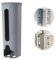 Plastic Bag Holder - Wall Mounted Bin Bag Organiser for Kitchen, Grey