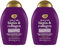 OGX Thick & Full + Biotin & Collagen Conditioner, nährstoffreiche Volumenconditioner Haarspülung mit Biotin, Kollagen und Weizenproteinen, Haarpflege, sulfatfrei, 385 ml (2er Pack)