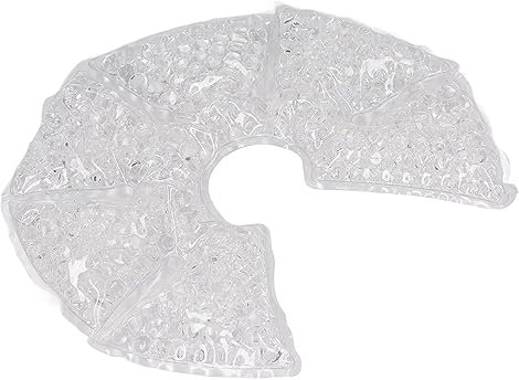 Still-Gel-Packung, Brust-Gel-Packung Reduziert Schmerzen, Heiße Kalte Kompresse, Dredge-Brustdrüse mit Stoffbezug für den Heimgebrauch (GRAY
