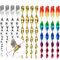 Taozoey Répulsif Oiseaux, 12Pcs Effaroucheur Oiseaux, Spirale Réfléchissante, Anti Oiseaux, Répulsif Réfléchissants Spirale Oiseaux, 360 Degrés Repulsif Oiseaux