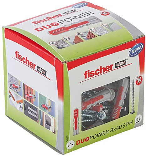 fischer Dübel Dübel DUOPOWER 8x40 S PH LD