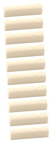 ifundom 10pcs Mandolin Nut Repair Accessories Plastic Mandolin Nuts for String Instrument Replacement Parts