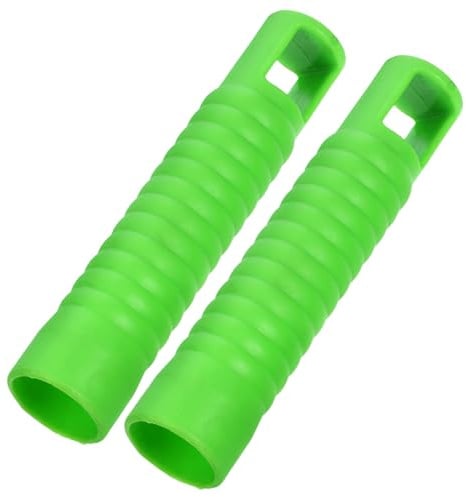 Healeved Lot de 2 embouts de manche de balai de 19 mm - Manchons de rechange pour atteindre le mât de corde à linge, bâton de balai, tube de queue de balai