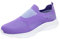 Scarpe da ginnastica da donna con tomaia in rete, modello alla moda, traspiranti, comode, leggere, per il tempo libero, da tennis, da pallavolo, Lilla, 38 EU