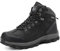 AX BOXING Scarpe Uomo Invernali Stivali Caldo Scarponcini Trekking Antiscivolo Scarpe da Neve Comode Stivaletti Outdoor (Nero, 43 EU)