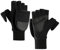 Winterhandschuhe Damen 𝐓ouchscreen -Bildschirm Männer Radfahren fingerlose flip Handschuhe verdicken -Winterhandschuhe Hochzeit Handschuhe 𝐖eiß (Black, L)