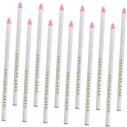 OFFSCH 12 Stück Nachfüllminen Hitzeentfernbarer Textilmarker Für Professionelle Näher Stoffzeichner Mit Hochwertigem Material Weiß Hochtemperatur-textilmarker, Die Lange Halten Und Ihren