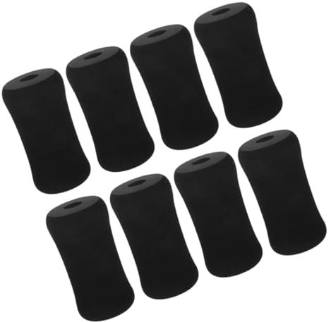 Toyvian 4stücke Bein-Fitness-Abdeckung Trainingsabdeckung Polster Schaumstoffpolster Für Bankdrücken Rollenpolster-ersatz Schaumstoffpolster Für Hantelbank Abdeckung Fußschutz Bequeme Rein