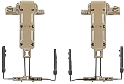 Bifrost Gear IHPS Helmschienen-Adapter für Comtac-Headset, Hellbraun