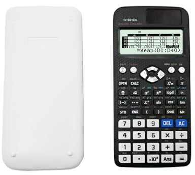 Dakexiong FX-991EX Wissenschaftlicher Taschenrechner Multifunktionsrechner Wissenschaftlich, 552 Funktionen, 10+2 Bildschirmanzeigen - Ideal für Schüler und Lehrer, Büro, Schwarz