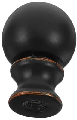 WOONEKY Stilvolle Metall Finial für Tischlampen Stehlampen und Dekorative Leuchten Passend für Schlafzimmer Wohnzimmer und Arbeitszimmer