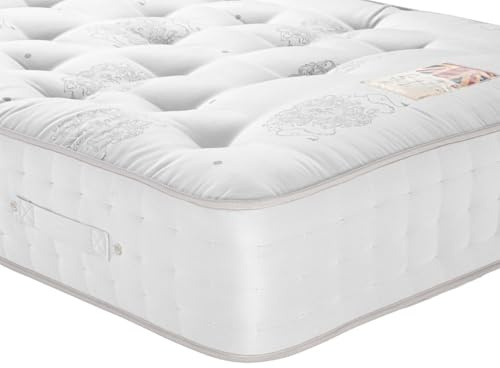 British Grand Duke 2000 Pocket Mattress | Firm Ortho | King | Natural