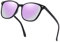 Myiaur Klassische Sonnenbrille für Damen, polarisiert, blendfrei, UV-Schutz, Violett/Violett