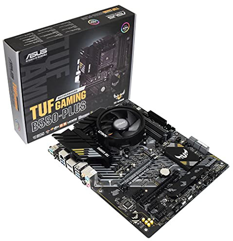 ADMI CPU Motherboard Bundle: AMD Ryzen 5 5600G 6 Core 4.4GHz Boost CPU, ASUS TUF B550-PLUS PCIe 4.0 M.2 Motherboard, Corsair Vengeance LPX 16GB 3600Mhz DDR4 RAM