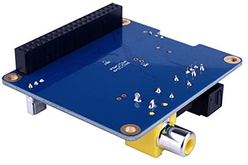 Ticfox HiFi DiGi + I2S SPDIF Module de carte son numérique pour Raspberry Pi 3B +/3B/2B
