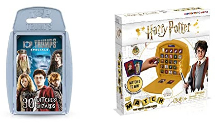 Top Trumps Harry Potter 30 Witches and Wizards Specials Card Game Harry Potter Match