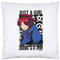 Hey!Print Just A Girl Who Loves Anime and K-Pop Kissen Inkl Füllung Otaku Baka Manga Fans Geschenkidee