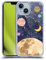 Head Case Designs Luna Galassia Marmorea Custodia Cover in Morbido Gel Compatibile con Apple iPhone 14