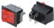 Plouluyt 2 pezzi KCD4 DPST ON-OFF Interruttore a barra a 4 pin per interruttori 15A / 20A AC 250V / 125V