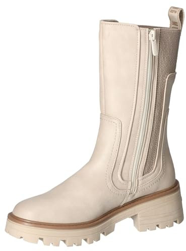 MUSTANG 1469-506, Botas Mujer, Marfil, 37 EU