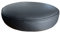 Schwarzes Echtleder Barhocker Ersatzsitz mit 15mm Sperrholz Sitzkissen Lederkissen Rund Sitzpolster fur Barstuhl Barhocker Echt Leder Polster Kissen Sitzauflage Auflage (Durchmessern 38 cm)