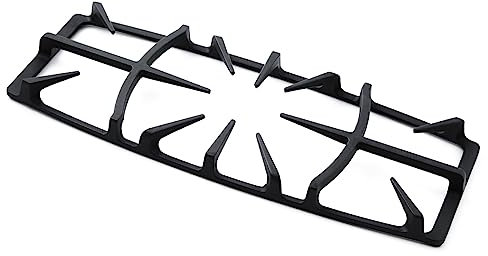 Rost Ersatz für Frigidaire Herdteile A00263801 Herdplatte Oberfläche Brenner Rost Kenmore Gas Range Teile Gusseisen Mittelrost Gas Kochfeld Teile Kochgeschirr Zubehör 1 Packung