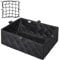 RAYMACE Bike Basket Liner & Cargo Net, Reusable Thickened Lining Bicycle Basket Accessory Fits Most Bikes and E-Bike Baskets