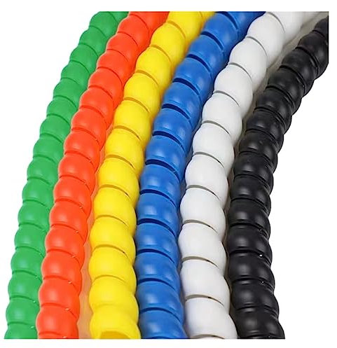 1/2/5Meters 8mm 10mm Line Organizer Pipe Protection Flexible Spiral Wrap Winding Cable Wire Sleeve Cover Tube (Color : Blue, Size : ID 12MM_5 METERS)