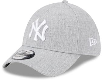 New Era New York Yankees MLB Heather Wool Gray 39Thirty Cap - M - L
