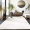 HomebyHome Kurzflor Teppich Wohnzimmer Creme 3D Teppich Skandinavisches Stil Modern Teppiche 120 x 170 cm - Boho Teppich Schlafzimmer Küchenteppich Waschbar Boho Muster Weicher Wohnzimmerteppich