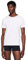 Tommy Hilfiger Tommy Jeans Camisetas de Manga Corta Pack de 3 Hombre Stretch con Cuello de Pico, Blanco (White/White/White), M