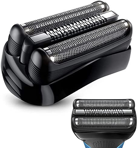 Atewada Elektrorasierer Ersatzscherteil, Scherkopf Ersatzteil für Braun Series 3,Ersatzscherteil kompatibel mit Rasierer Herren Series 3 Schwarz (21B)