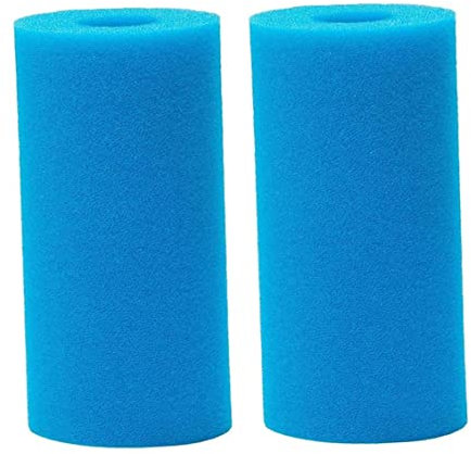Wedhapy Éponge filtrante en Mousse pour Filtre de Piscine éponge filtrante pour Filtre de Piscine éponges réutilisables pour Filtre de Piscine 2 pièces