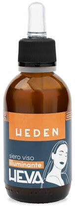 Heden Care Siero Viso Illuminante 50ml - Vitamina C, Acido Ialuronico, Ferulico, Estratto di Kiwi Biologico [Skin Serum] - Per una carnagione luminosa e radiosa