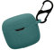 kwmobile Silicone Carry Case Compatible with JBL Tune Flex Cover - Embossed Soft Rubber Pouch - Embossed Pattern