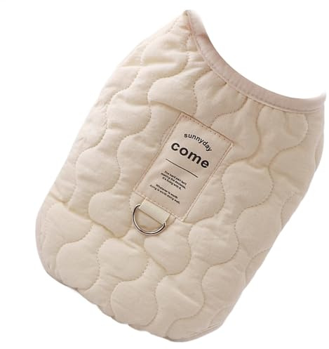 Warmer Hundemantel, Hundejacke, wasserdichter Hunde-Wintermantel, Fleece-Pullover, Weste, Jacke für kleine Hunde und Katzen, ärmellos, Wintermantel, kuschelig warm