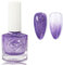 Purple Glitter Nail Polish - Shimmering Sparkly Purple Nail Varnish - Quick Dry Nail Polish - Breathable Long Lasting No Baking Required for Women's Manicure at Home