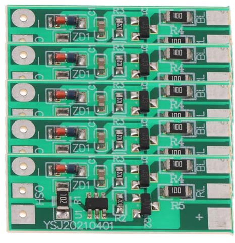 Uxsjakjsd 3-12V Strobe Blinkmodul Rot Blaues -Farben-Paar Blinkt für das Fahrrad für das Automodell