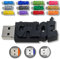 Individueller persönlicher USB Stick Datenstick mit eigenem Namen/Schriftzug und Farbe nach Wahl - USB 3.0 – 8GB, 16 GB oder 32 GB – einzigartiges Geschenk