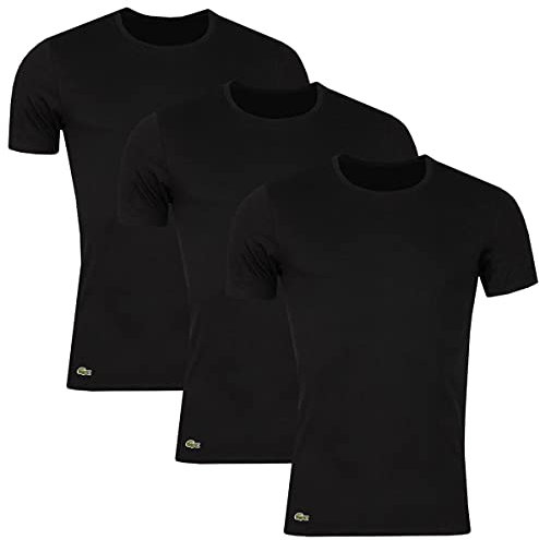 Lacoste Essentials Basic Crew Shirt Hommes (3-pack)