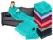 npluseins Decke mit Ärmeln Geschenke für Frauen und Männer 130x180 cm TV Deckenpullover Kuscheldecke das Original mit Ärmel & Bauchtasche 1448.2043, türkis
