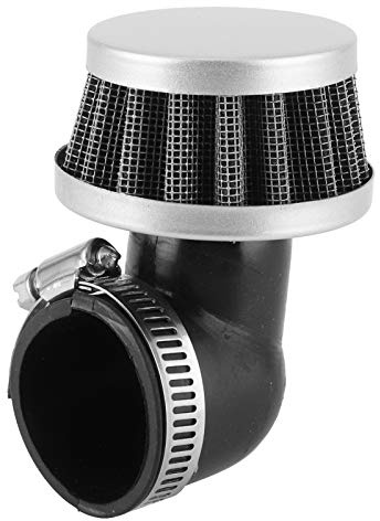 Filtro 'aria 35 mm, filtro 'aria in lega di alluminio, filtro 'aria ad angolo piegato, ottimo ricambio per 90 110 Pit la maggior parte di Quad Dirt Bike ATV per filtro 'aria
