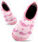 Zapatos de Agua Escarpines Niñas - Zapatillas Acuáticas Rápidas de Secar, Antideslizantes para Playa y Piscina16-35(Rosa,18-19)