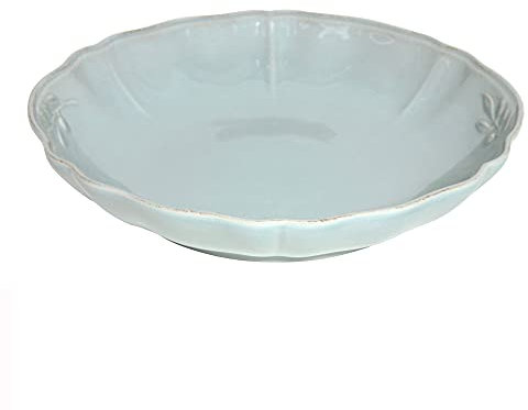 Costa Nova, Alentejo colección, Vajilla elegante, gres, Ensaladera, frutero , turquesa, 34 cm