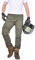 oFzimTo Motorradhose Herren Mit Protektoren, Klassisch Motorrad Jeans für Winter und Sommer Geeignet (ArmyGreen, L)
