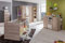 Froschkönig24 Cariba Babyzimmer Kinderzimmer Komplettset San Remo-Eiche/Weiß 2