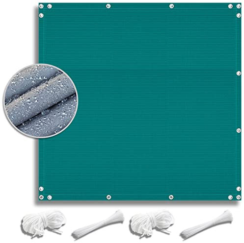 ZQXFZ BalkonfäCher 2x2.4M. Oxford-Stoff,Kordel + Kabelbinder. Beschattung, Wasserdicht, gelten Windschutz Balkon Easy to Assemble Sturdiness von Balkonverkleidung Sonnenschutz