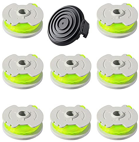 Rasentrimmerfaden für Worx WA0014/WA0037, Ersatzfaden für Worx WG184, WG190, WG191, WG168 (8), 3,5 m